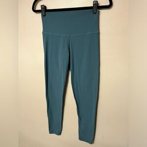 Aritzia TNAction 25” Dark Teal Leggings